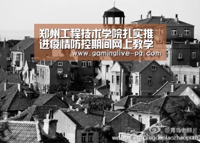 郑州工程技术学院扎实推进疫情防控期间网上教学工作|PG视讯(图4) PG亚洲体育